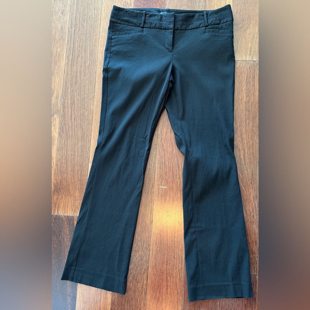Limited Exact Stretch dark brown ribbed dress pants size 14R